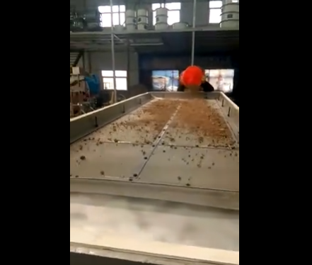直排筛颗粒物料