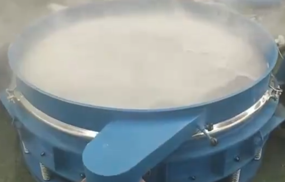 直排筛粉尘物料